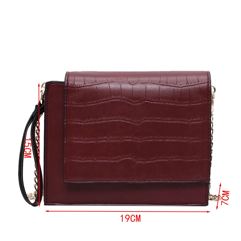 

Women's Designer Luxury Handbag 2020 Fashion New High quality PU Leather Women Handbags Crocodile pattern Shoulder Messenger Bag