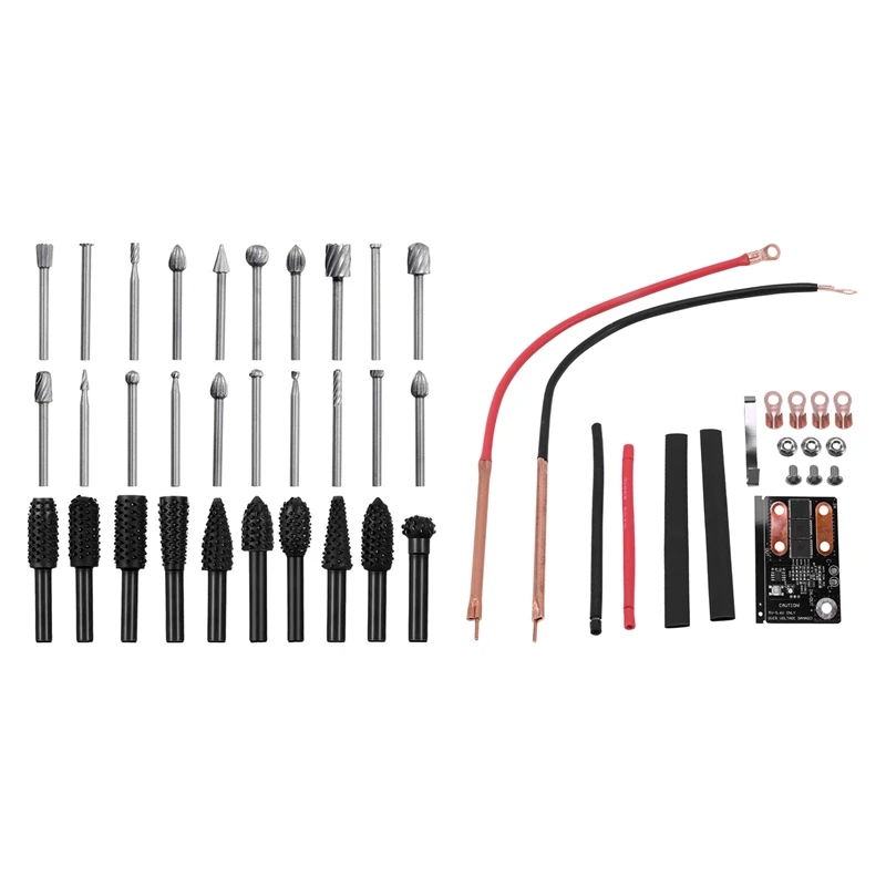 

Portable Mini Battery Spot Welding Tool with Woodworking Drill Bits 30Pcs/Pack Multifunctional Drill Bit Set