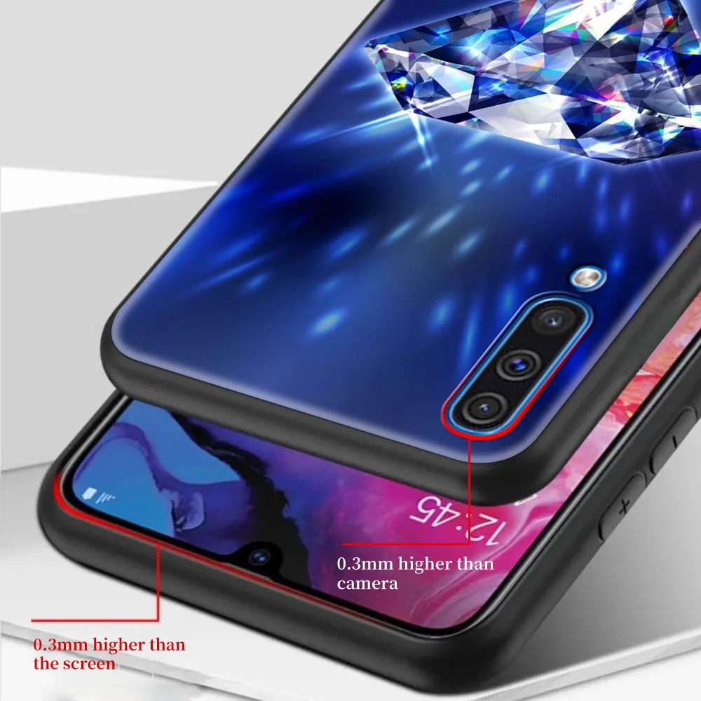 

Crystal Diamond Case For Samsung Galaxy A50 A70 A30 A40 A10 A10e A10s A20 A20e Black Soft TPU Phone Shell Cover Coque Fundas