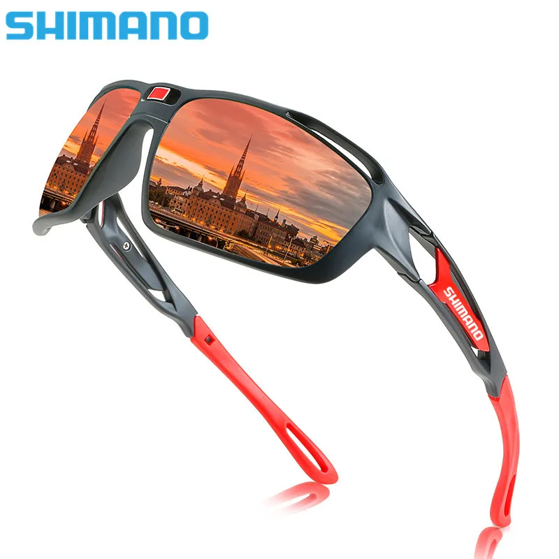 

Shimano Uv400 Man Fishing Glasses Outdoor Mountaineering Anti-ultraviolet Classic Polarized Sunglasses Riding Driving Sunglasses