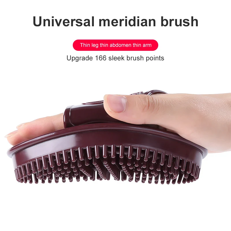 

Meridian Massage Brush GUASHA Slimming Stovepipe Capricorn Brush Five ElementsTendon Brush Body General Scraping Detoxification