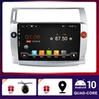 Автомобильная Мультимедийная система для Citroen C4, четыре ядра, Android 2004, 2 din