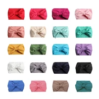 2020 spring and summer new childrens hairband with large bowknot wide brimmed european and american fashion hair accessories