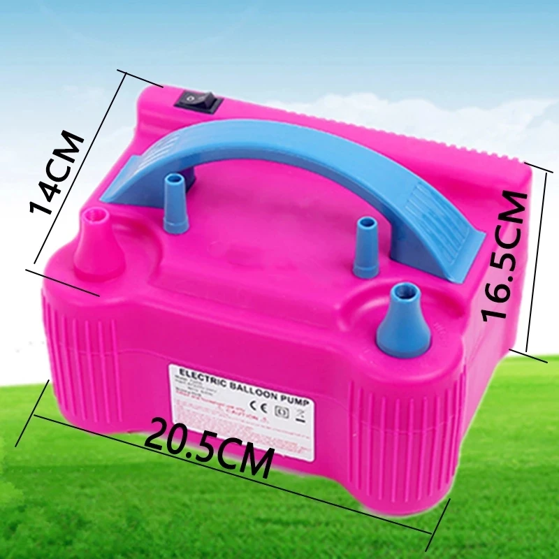 Рождественский насос электрический вентилятор с двойным соплом надуватель