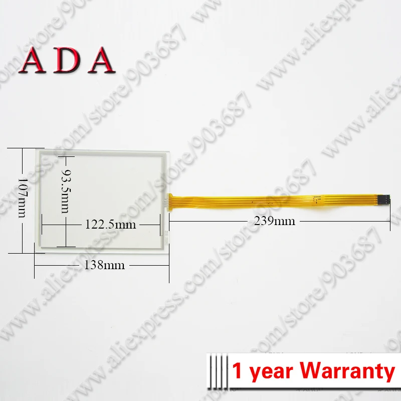 Сенсорная панель для B & R Power Panel PP65 4PP065.0571 X74F 4PP065.0571.X74F 4PP065 0571 + мембранная