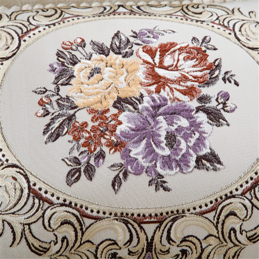 Enipate роскошный Европейский французский кантри чехол для подушки жаккардовый