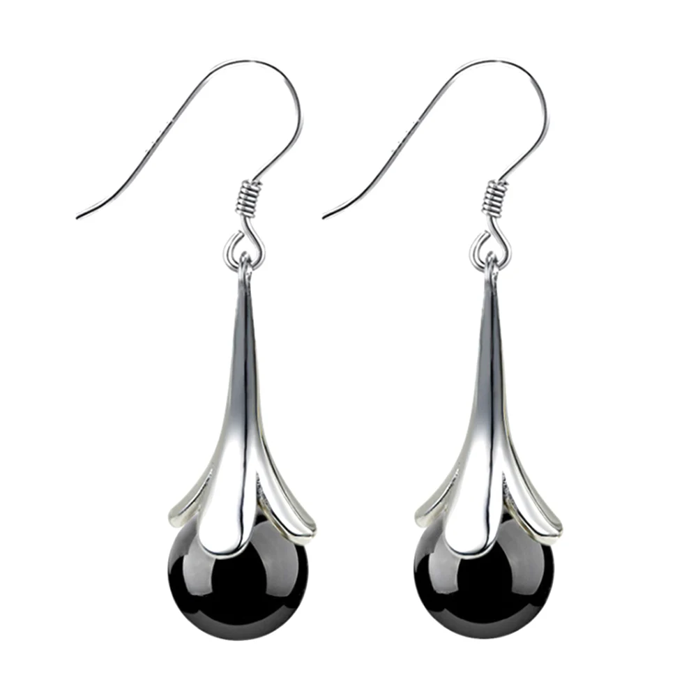 Китайский новый бахрома длинные серьги для женщин натуральные ювелирные изделия