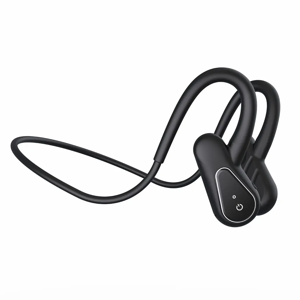 

Bone Conduction Headphones Bluetooth 5.0 Waterproof Wireless Sports Headset With Mic Build-in MP3 Player Not In-ear Earphones