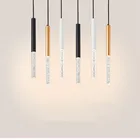 Светодиодный подвесной светильник с регулируемой яркостью, 3 см Алюминий  акриловый домашний Кухня остров Столовая Гостиная Бар Кафе подвесной светильник