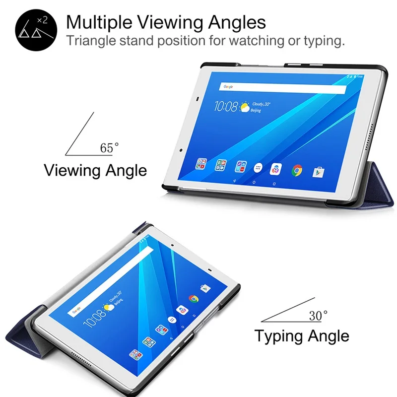 Чехол для Lenovo TAB 4 8 &quotPlus чехол подставка ТБ 8704N/TB 8704F (2017 новый выпуск) защитный с