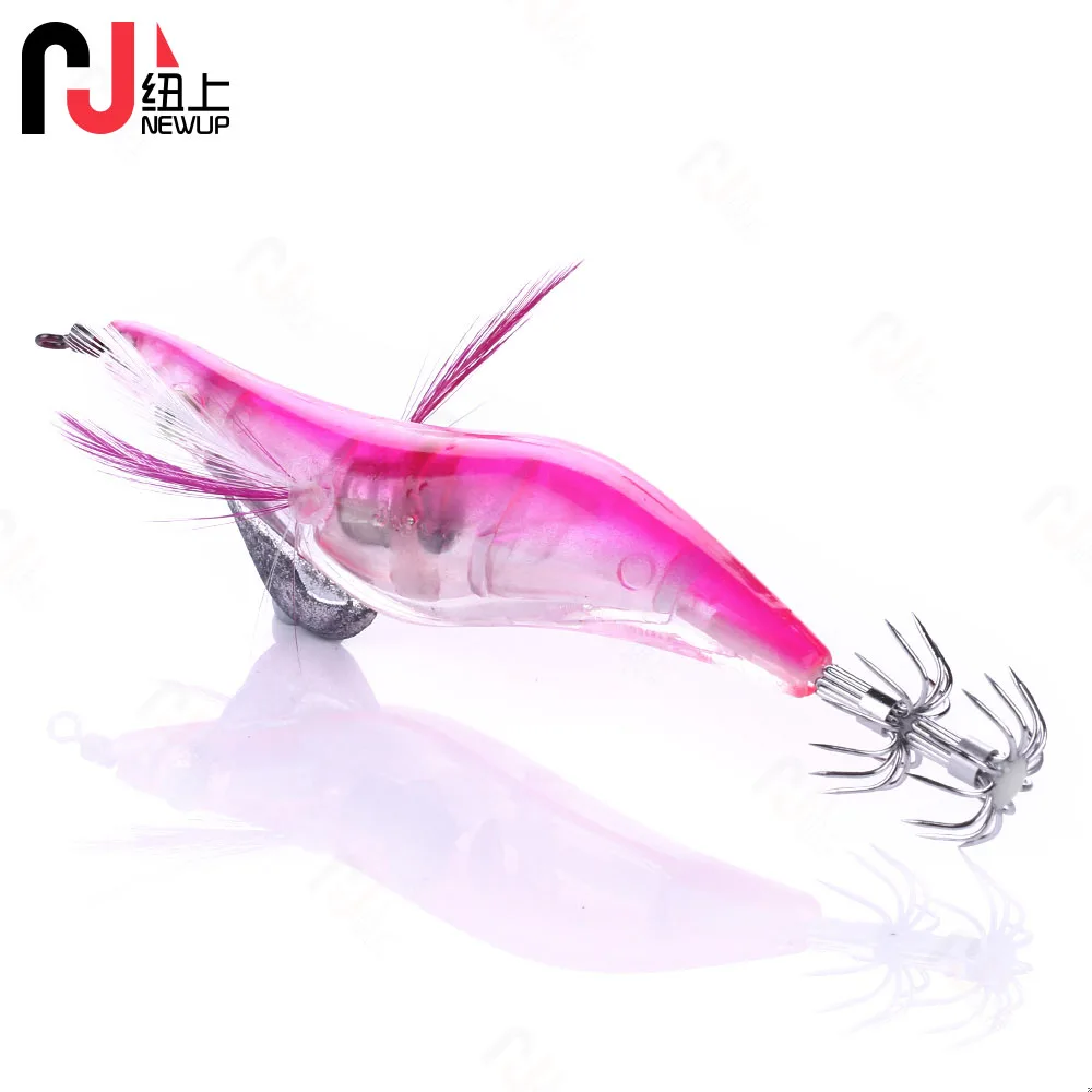 

1PCS 12.8CM 21G boxed fishing LED Electronic Luminous Shrimp Squid Night Fishing Squid Jigs Lure Bass Bait Fish Tackle Tool