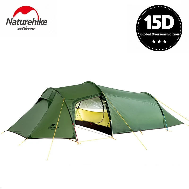 Палатка Naturehike Opalus 15D глобальная версия Ультралегкая на 2 человек уличная для
