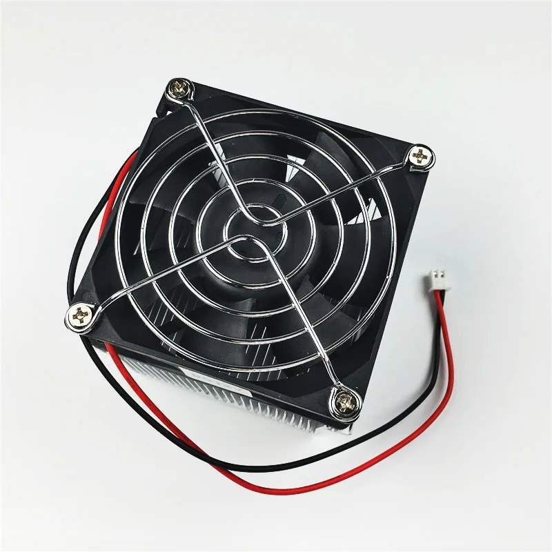 Комплект охлаждающих вентиляторов радиатора алюминиевый теплоотвод 12 В