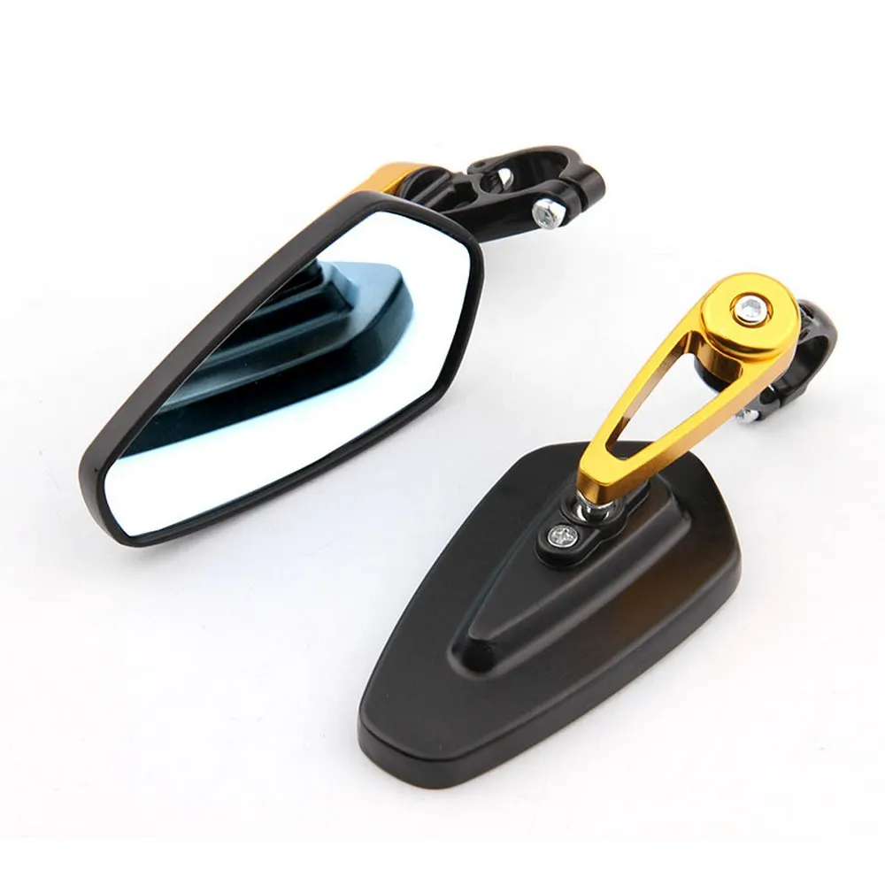 

Bicycle Rearview Mirror Side View Mirrors 22mm Scooters Bar End Rear Mirrors 180 Degree Adjustability Motorcycle Accessories