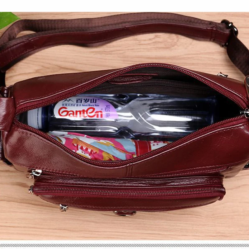 Сумка-мессенджер женская из натуральной воловьей кожи роскошный Хобо для