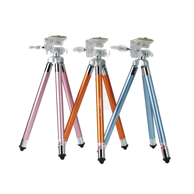 Красочные профессиональные Tirpod для телефона камеры модный алюминиевый складной