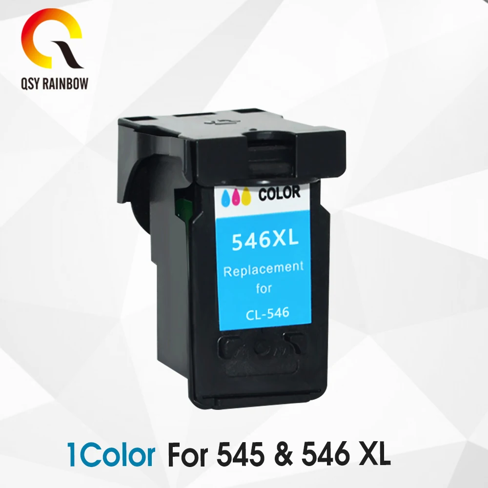 Сменный картридж QSYRAINBOW PG545 CL546 для Canon PG 545 XL IP2850 MG2400 MG2450 MG2500 MG2550|Чернильные