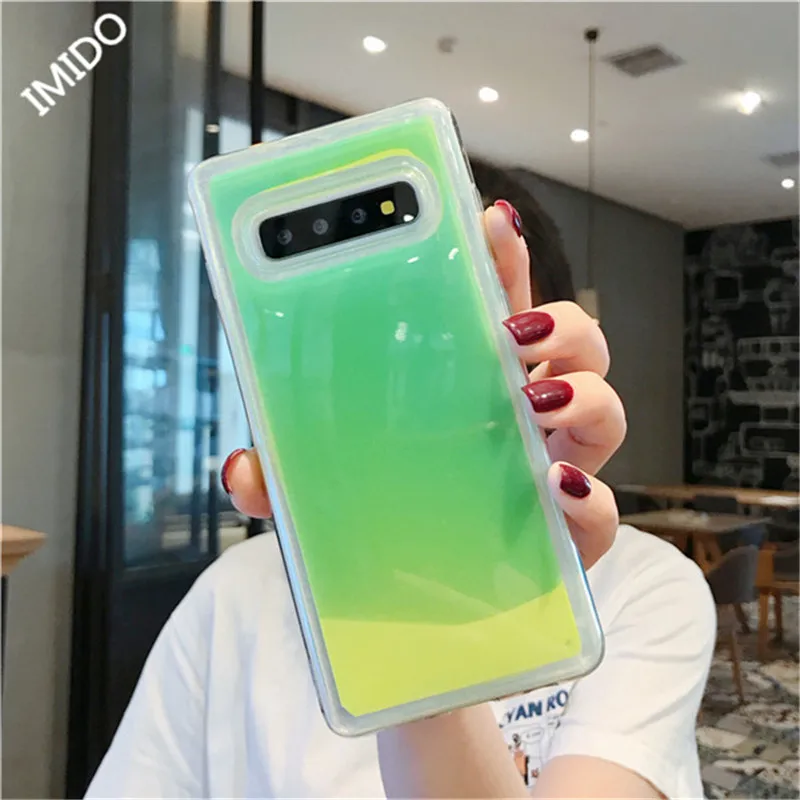 Подсвечиваемый мобильный телефон песочница для Samsung S8 S9 S10 противоударный и
