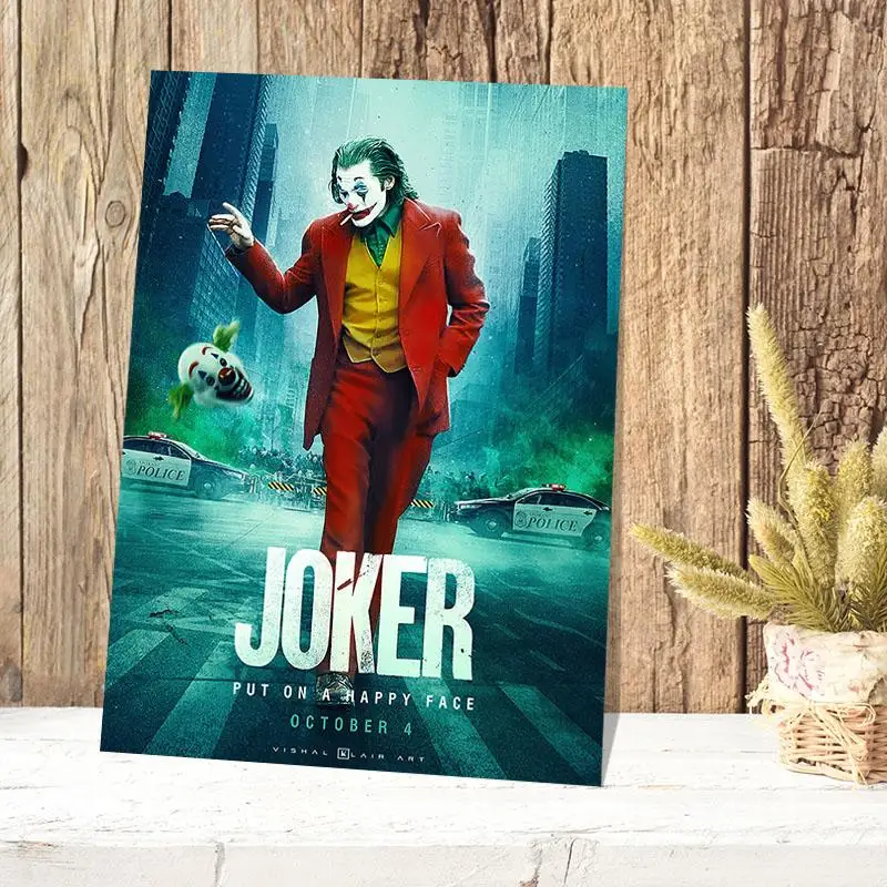 Goedkoop Joker Movie Poster Olieverf Posters En Prints Muur Decor Voor Woonkamer Canvas Schilderij Wall Art Foto Huisinrichting 5Y