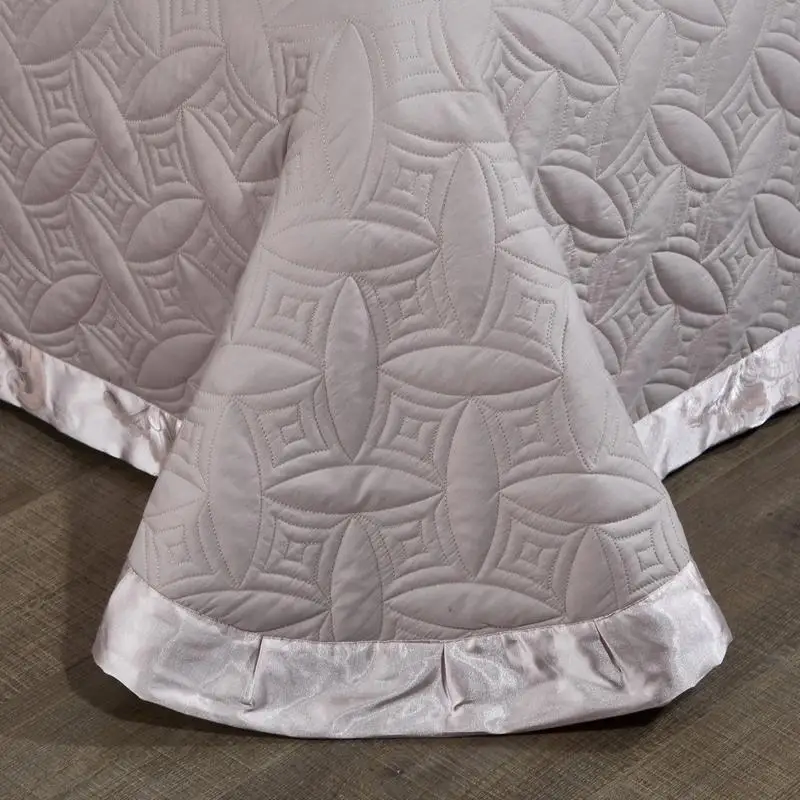 

Sateen Cotton Damask Jacquard Duvet Cover Luxury 4Pcs Soft Silky Bedding set with Zipper Quilted Cotton Bedspread Pillowcases