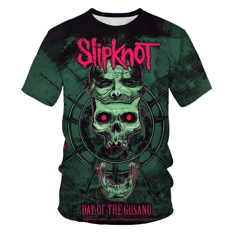 

2021 men's and women's summer fashion Joker 3D printed skull T-shirt loose sports comfortable T-shirt blouse