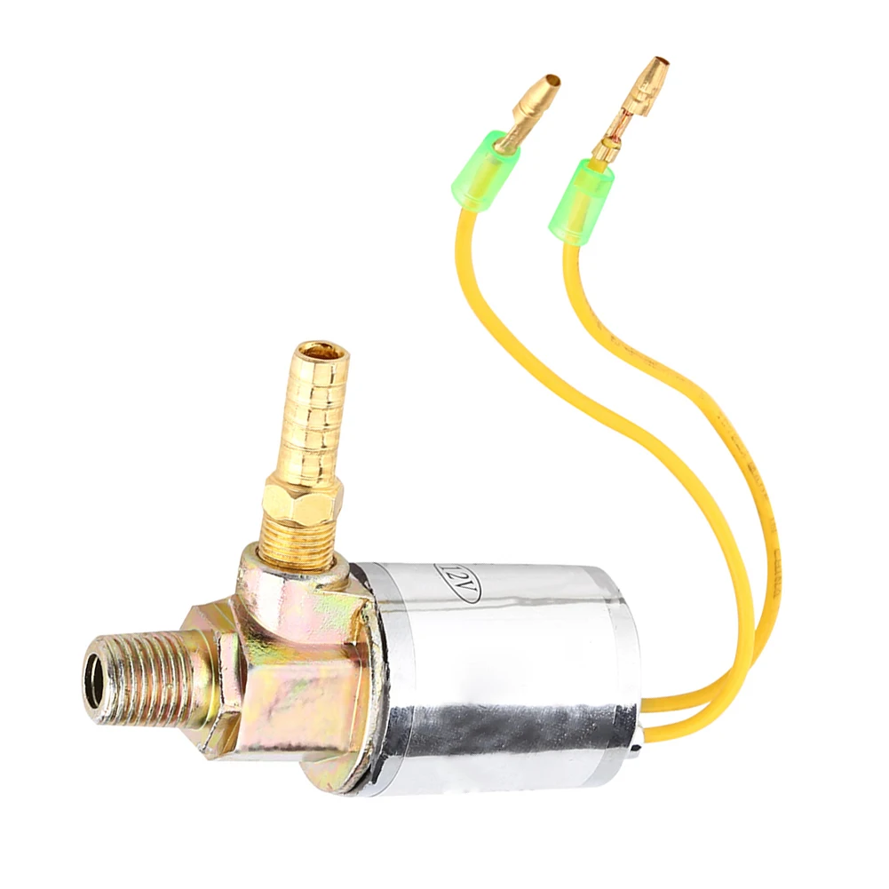 

Electric Solenoid Valve Solenoid 12V Normally Closed Dedicated Valve Silver Electromagnetic Valve For Electric Control Air Horn