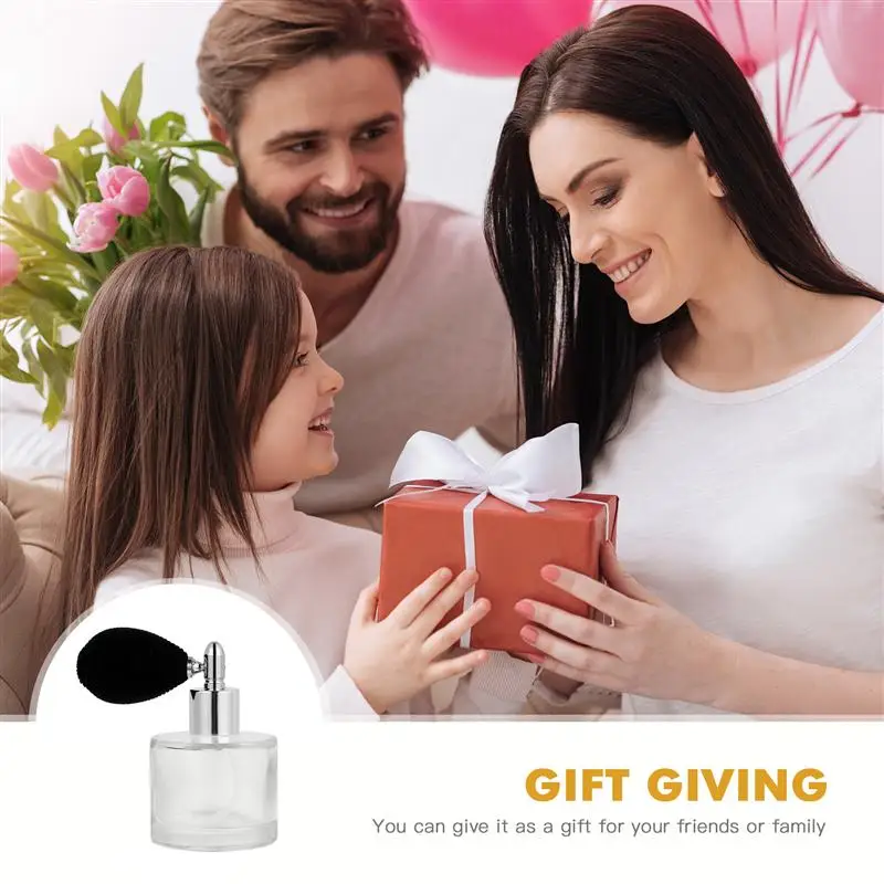 

50ml Refillable Perfume Bottle Fine Mist Atomizer Sprayer Container Dispenser