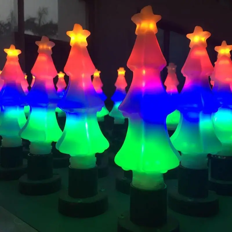 3D лампа с эффектом фейерверка сменная батарея накаливания для рождественской