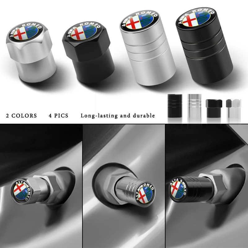 Колпачки для автомобильных шин 4 шт. чехол Alfa Romeo 159 147 156 166 Giulietta Giulia Mito аксессуары