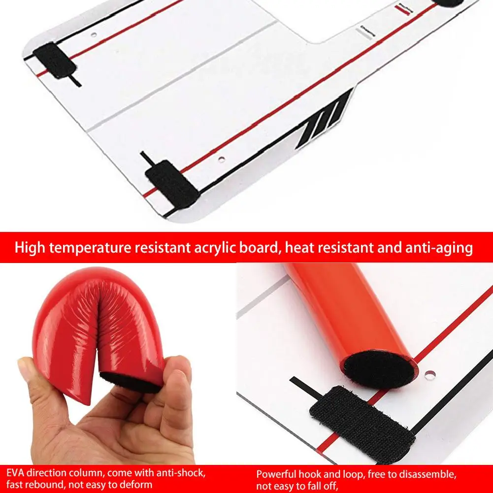 Тренировочные клюшки для гольфа с осколкивающим зеркалом помощь тренировки 6