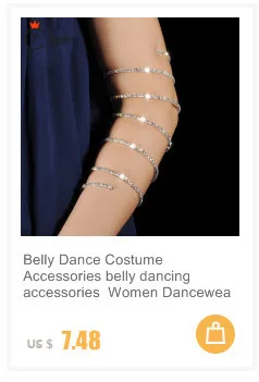 Dance Jewelry Oriental Dance Costume Accessories Sequins Beaded Adjustable Belly Dance Necklace Armbands Cheap Jewelry