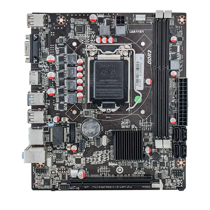 

H110 Gaming Motherboard D3 32G LGA1155-Pin I3/I5/I7 and Arena, Pentium Series 6/7/8/9 Generation 2133/2400/2600MHz