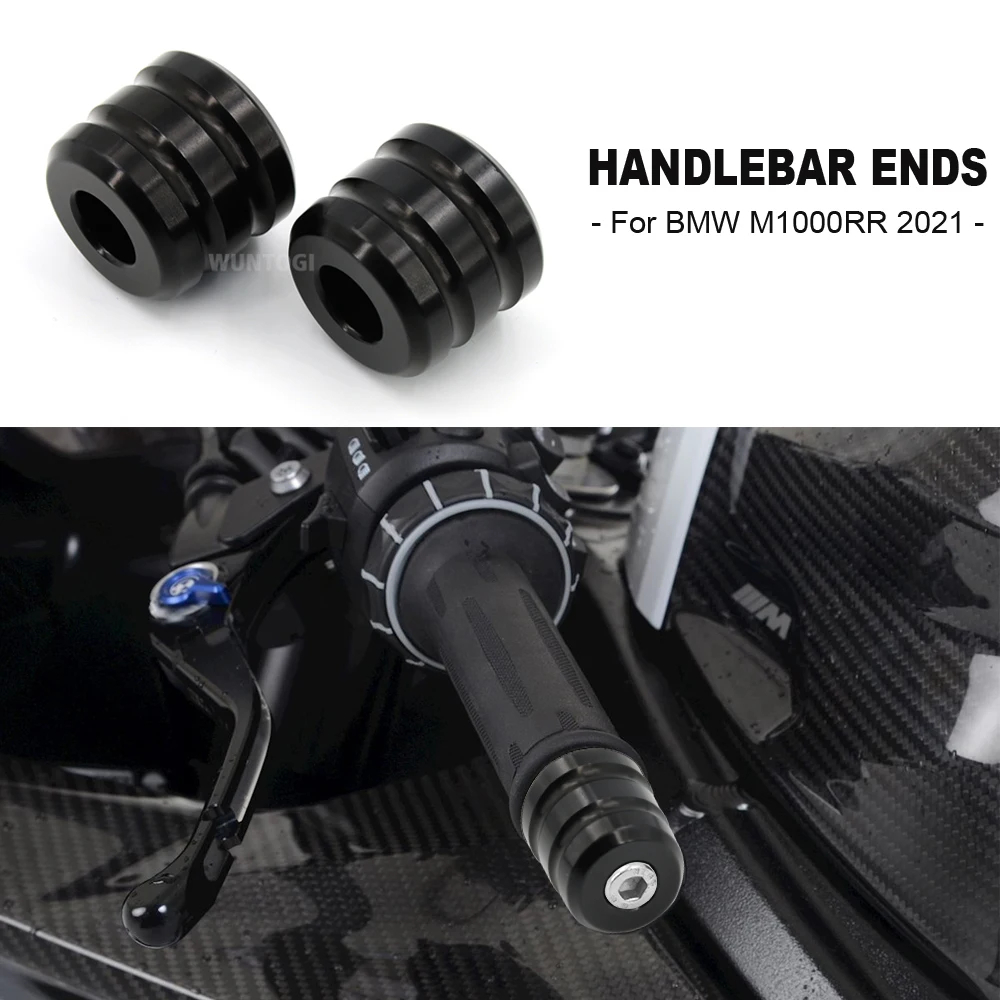

For BMW M1000RR M 1000RR 2021 New Motorcycles Handlebar Grips Plug Slider Handle Bar Ends Plug Slider Counterweight Cover