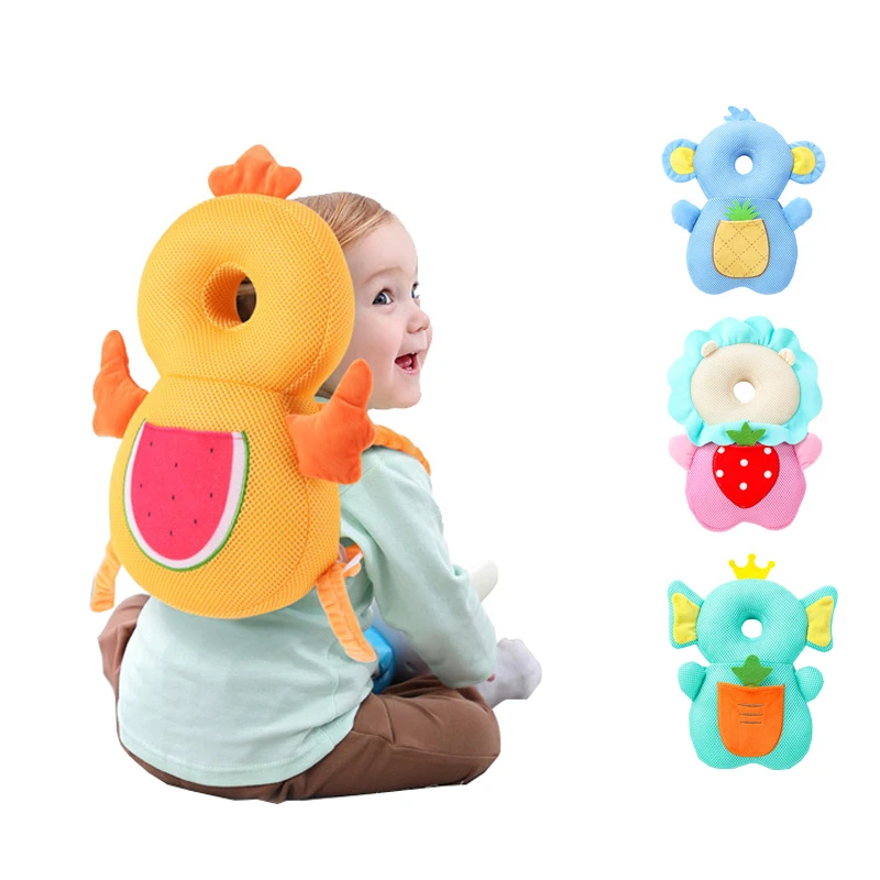 Детская подушка мягкая для защиты головы новорожденных из полипропилена и