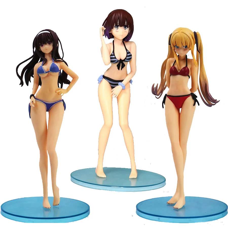 Saenai Heroine No Sodate kata экшн фигурка купальник эрири Katou Megumi Kasumigaoka Utaha ПВХ модель