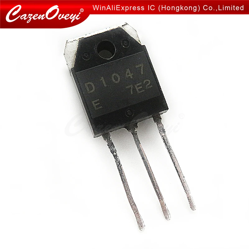 5pcs/lot 2SD1047 TO-247 D1047 TO-3P POWER TRANSISTORS new and original IC In Stock | Электронные компоненты и