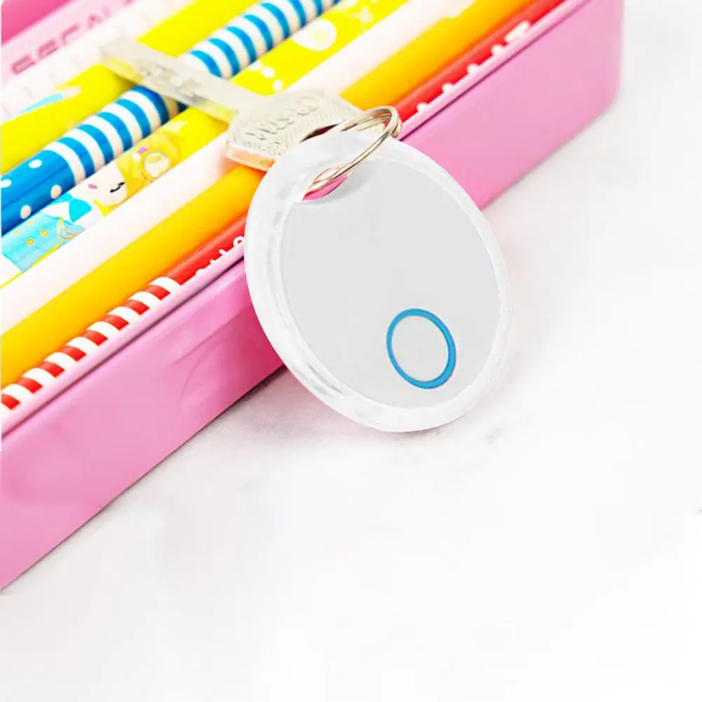 For Bluetooth Anti-Lost Locator Tracking Location Object Finder Crystal Round Smart Anti-lost | Электроника