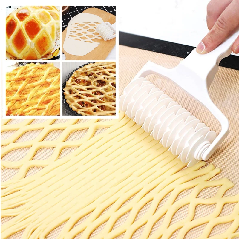 Скалка Для Пиццы пробойник кондитерский ролик сетчатый резак для теста пиццы