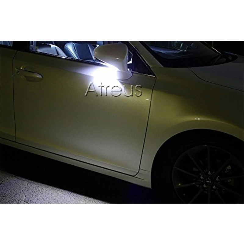 Mutips Автомобильный светодиодный под боковое зеркало с подсветкой 12 В для Volkswagen VW