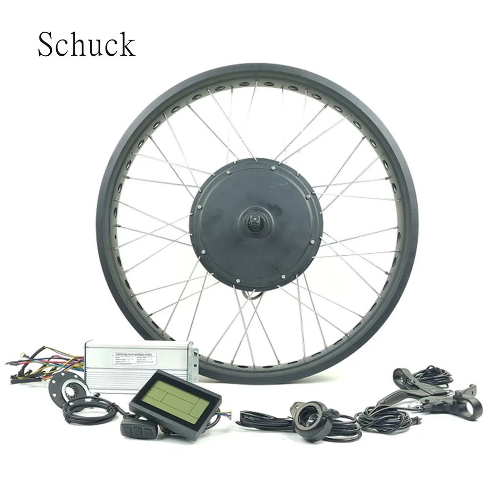 Schuck 72V3000W Электрический велосипед BLDC Снежный задняя Кассетная ступица мотор 20 или