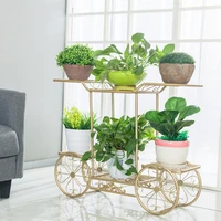 nordic bold floor standing balcony flower stand creative bicycle six iron flower pot stand multi layer green radish stand