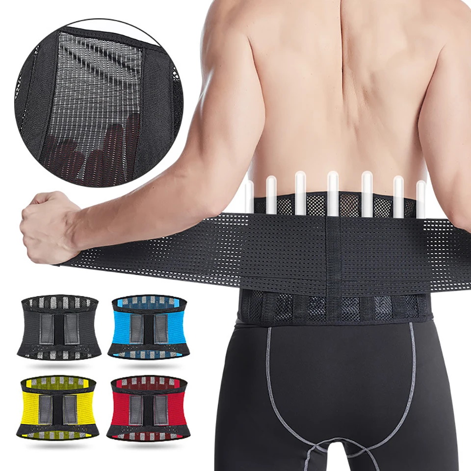 

1PCS Sports Waist Support Belt Men And Women Fitness Weightlifting Squat Abdomen Waist Protector Protect Lumbar Disc Protrusion