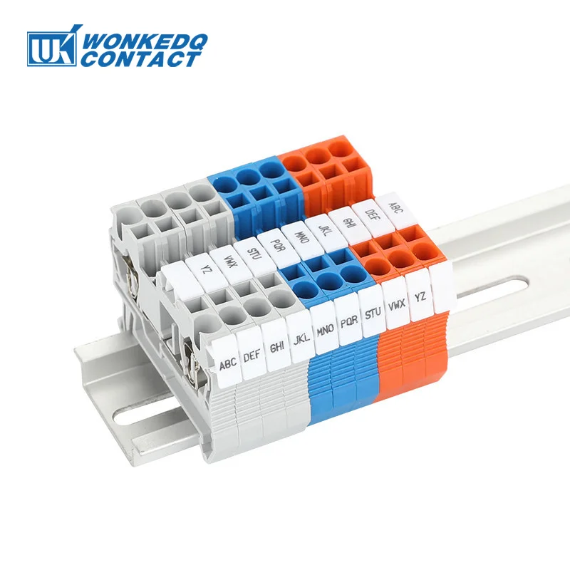 10 шт. ZB8 этикетка для PT6 ST6 UK5 HESI ERTK/URTK стандартный номер пустой ZB 8 DIN рельсовый