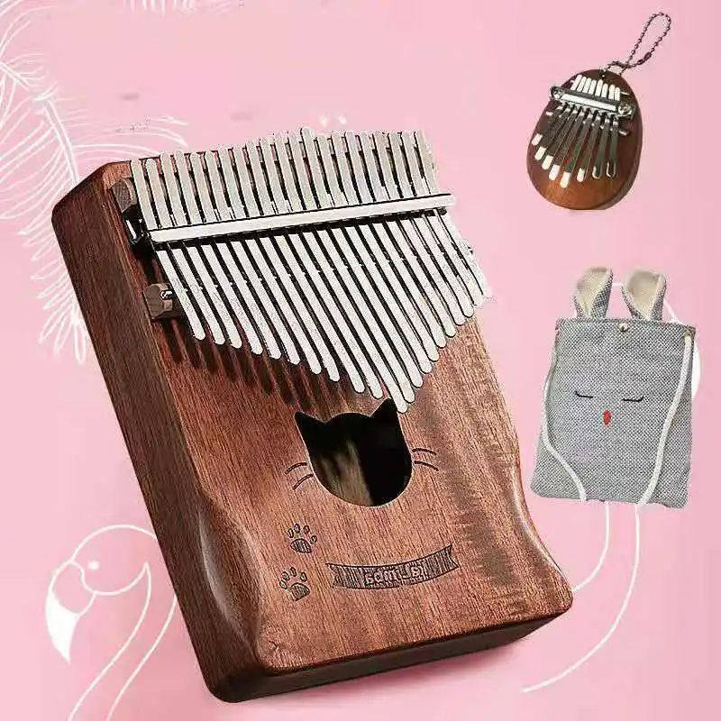 Лучшее для начинающих 17-клавишное пианино Kalimba большой палец Высокое качество
