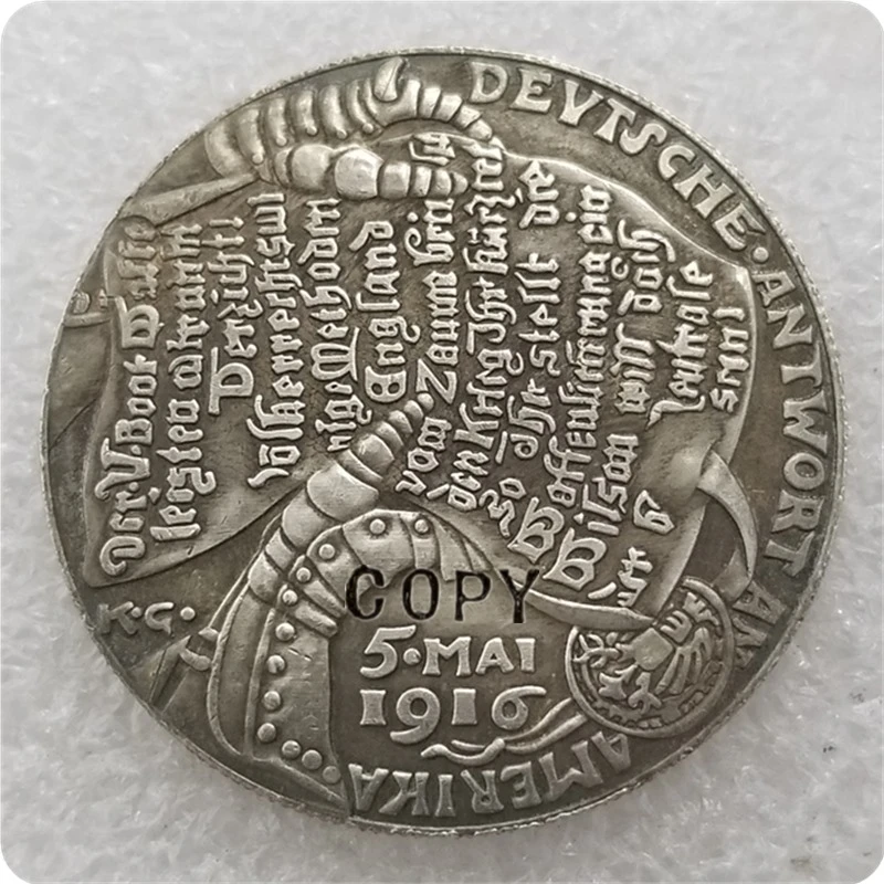 Немецкая копия монеты Карла гетца Тип № 2 _|Безвалютные монеты| |