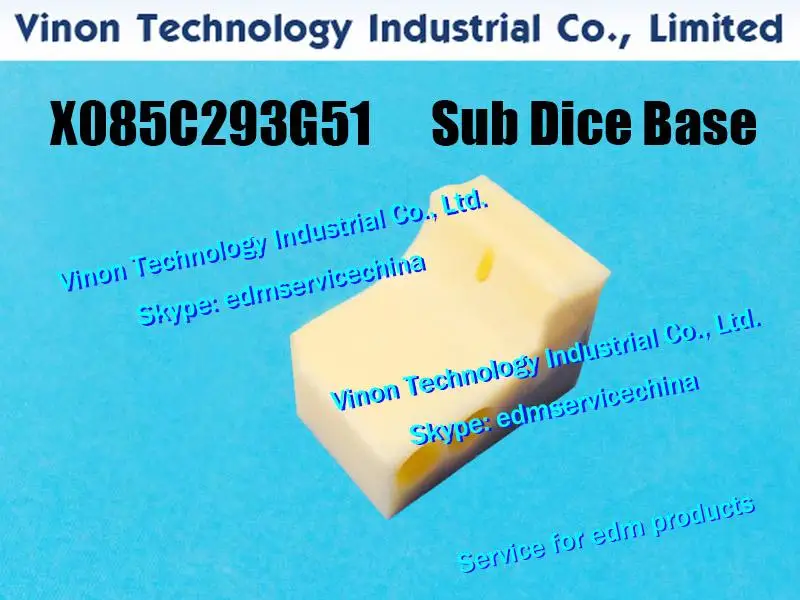 

X085C293G51 EDM MV Sub Dice Base for Mitsubishi MV1200S, MV2400S series machine X085-C293-G51, DFH1800, DFH18A