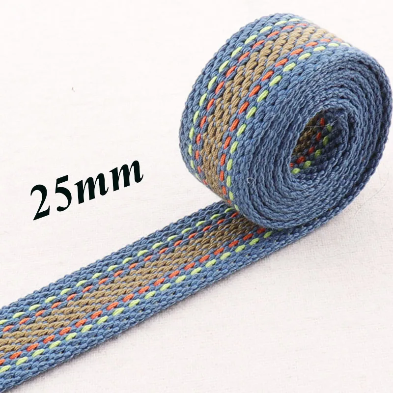 Голубой хлопковый брелок для ключей тканевый с ремешком ручка тоут изготовления