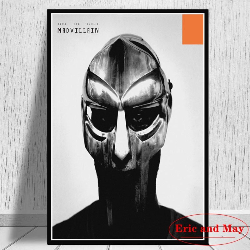 Madvillain Mf Doom Madlib хип-хоп рэп музыкальный альбом звезда винтажный Декор Картина на