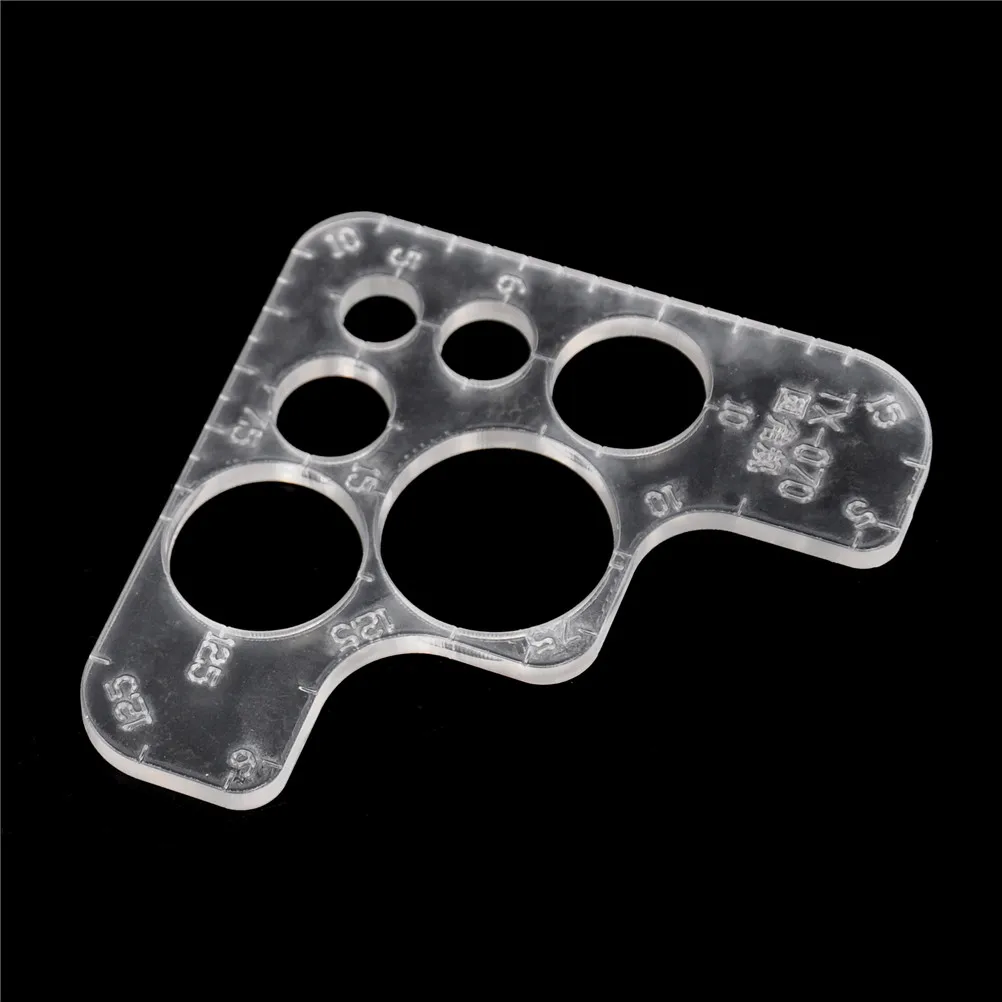 

1pcs 90*90mm DX-20 Acrylic R Round Corner Module Leather Craft DIY Hand Board Tool
