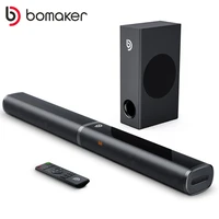 bomaker 190w 2 1 tv soundbar home theater sound system bluetooth speaker sound bar subwoofer support optical aux hdmi speaker